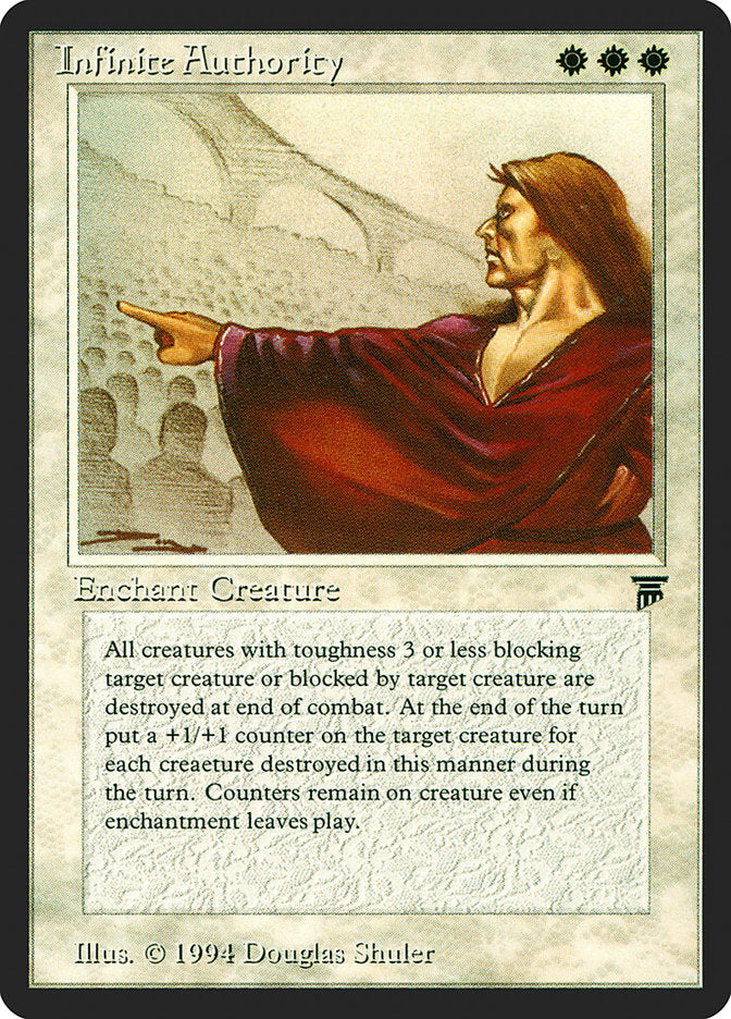 Infinite Authority [Legends] | Game Master's Emporium (The New GME)