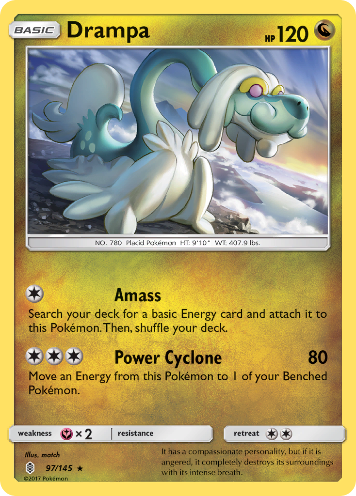 Drampa (97/145) [Sun & Moon: Guardians Rising] | Game Master's Emporium (The New GME)