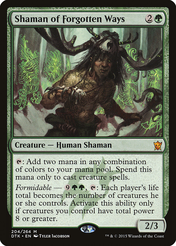 Shaman of Forgotten Ways [Dragons of Tarkir] | Game Master's Emporium (The New GME)