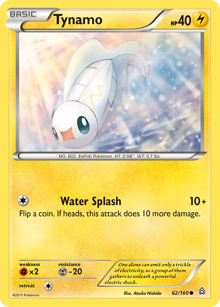 Tynamo (62/160) [XY: Primal Clash] | Game Master's Emporium (The New GME)