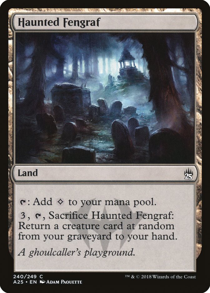 Haunted Fengraf [Masters 25] | Game Master's Emporium (The New GME)