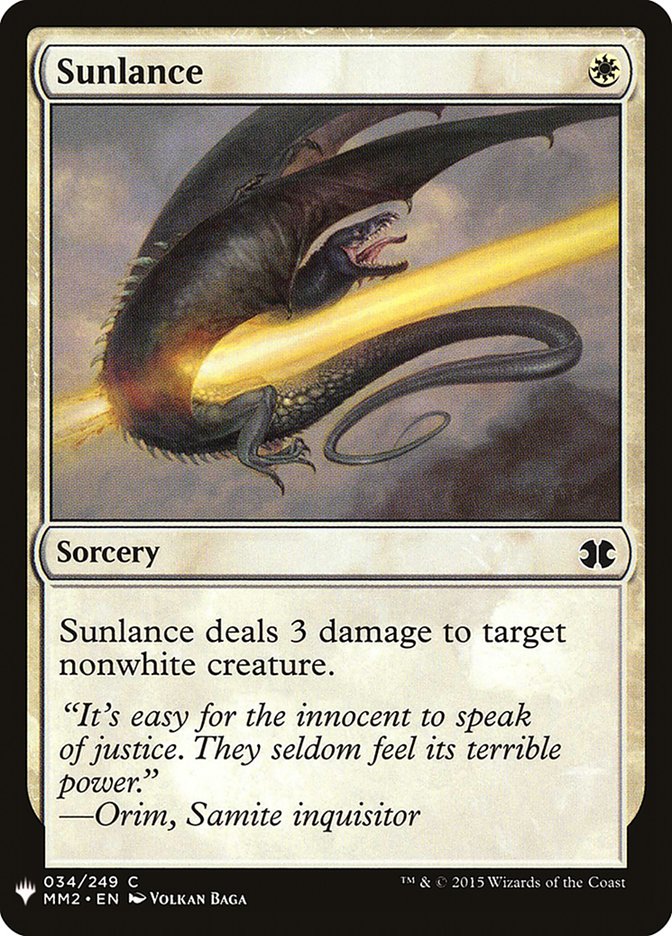 Sunlance [Mystery Booster] | Game Master's Emporium (The New GME)