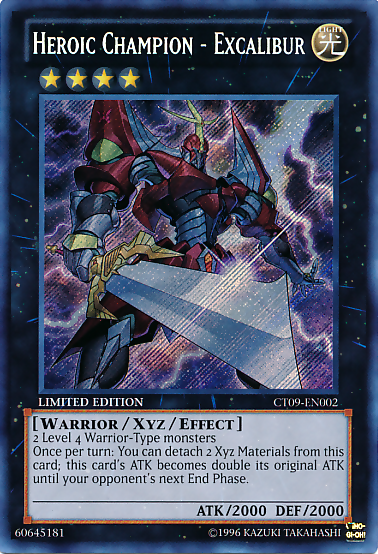 Heroic Champion - Excalibur [CT09-EN002] Secret Rare | Game Master's Emporium (The New GME)