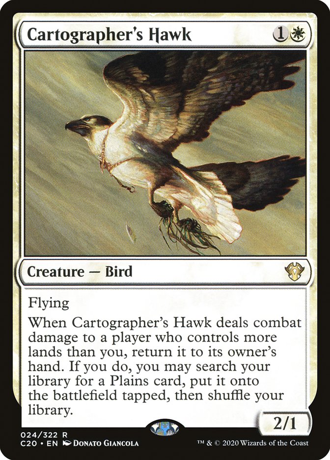 Cartographer's Hawk [Commander 2020] | Game Master's Emporium (The New GME)