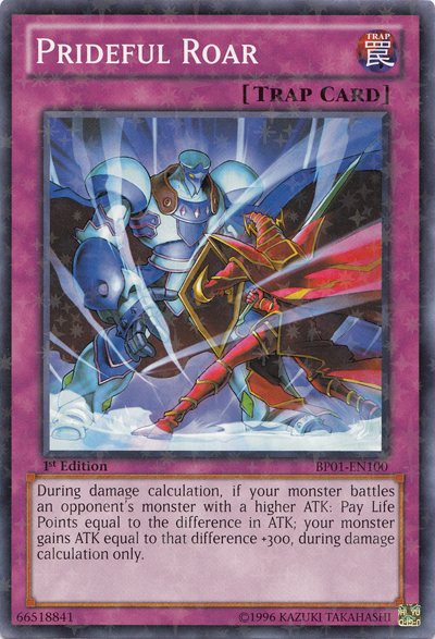 Prideful Roar [BP01-EN100] Starfoil Rare | Game Master's Emporium (The New GME)