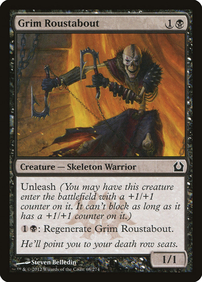 Grim Roustabout [Return to Ravnica] | Game Master's Emporium (The New GME)