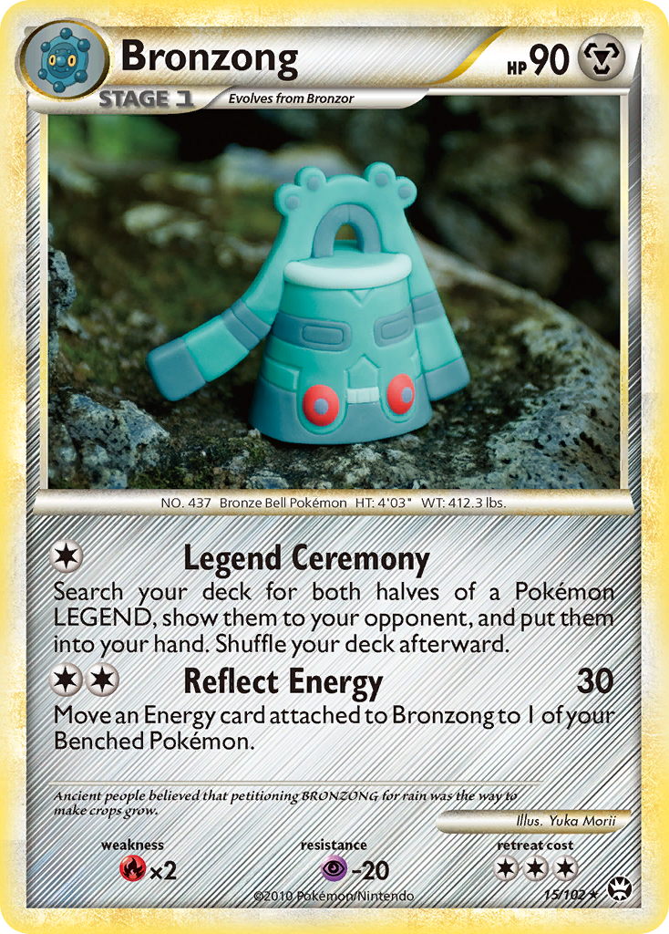 Bronzong (15/102) [HeartGold & SoulSilver: Triumphant] | Game Master's Emporium (The New GME)