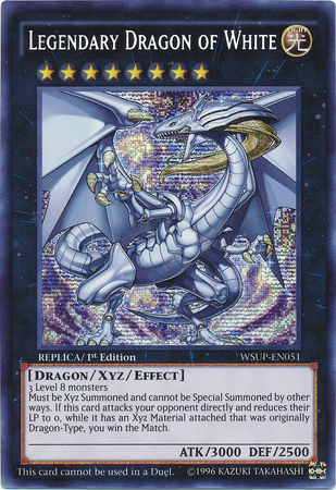 Legendary Dragon of White [WSUP-EN051] Secret Rare | Game Master's Emporium (The New GME)
