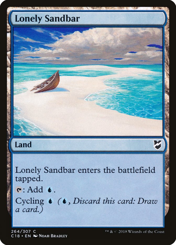 Lonely Sandbar [Commander 2018] | Game Master's Emporium (The New GME)