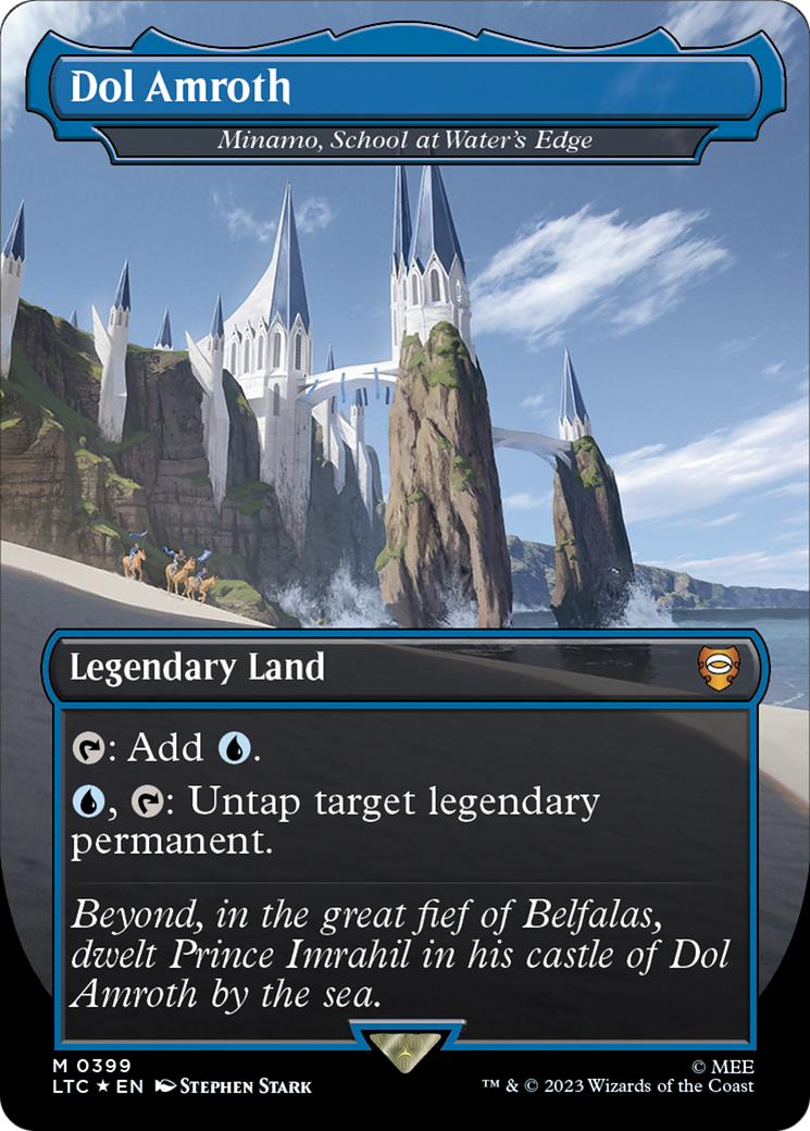Dol Amroth - Minamo, School at Water's Edge (Surge Foil Realms and Relics) [The Lord of the Rings: Tales of Middle-Earth Commander] | Game Master's Emporium (The New GME)