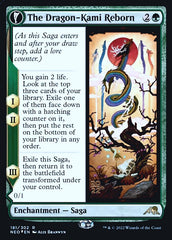 The Dragon-Kami Reborn // Dragon-Kami's Egg [Kamigawa: Neon Dynasty Prerelease Promos] | Game Master's Emporium (The New GME)