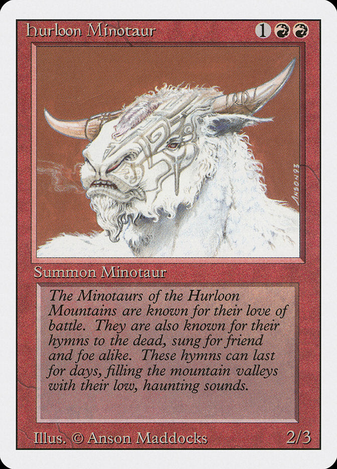 Hurloon Minotaur [Revised Edition] | Game Master's Emporium (The New GME)