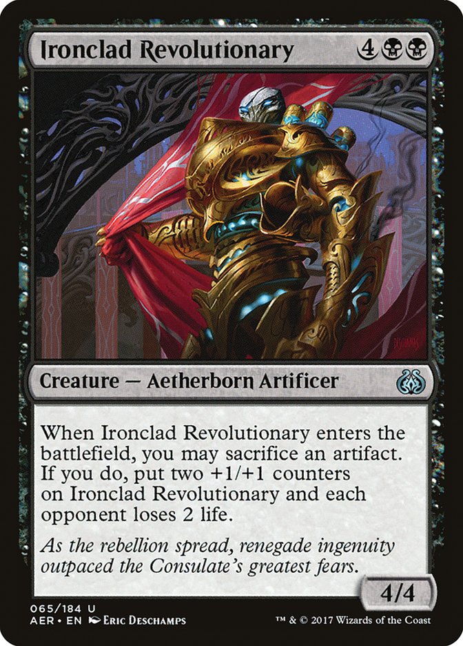 Ironclad Revolutionary [Aether Revolt] | Game Master's Emporium (The New GME)
