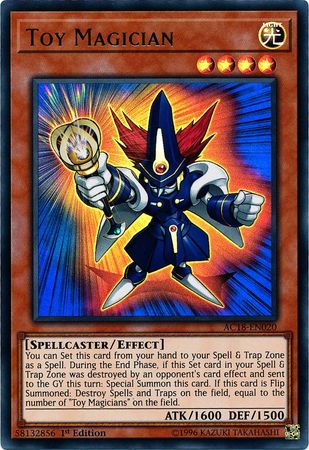 Toy Magician [AC18-EN020] Ultra Rare | Game Master's Emporium (The New GME)