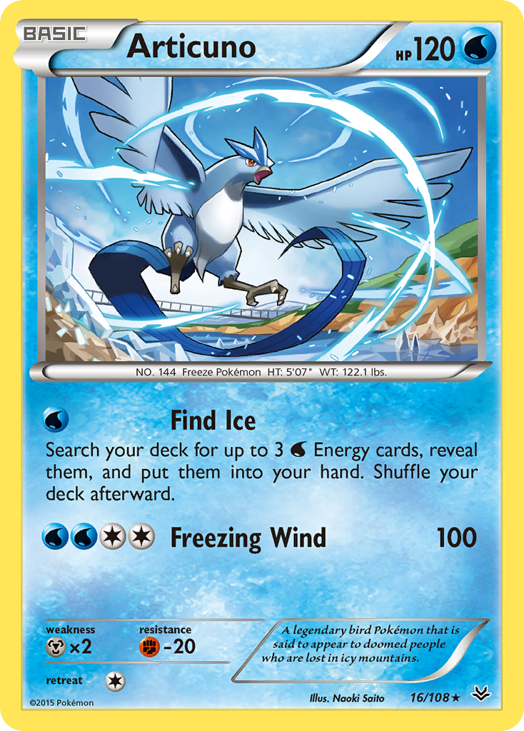 Articuno (16/108) [XY: Roaring Skies] | Game Master's Emporium (The New GME)