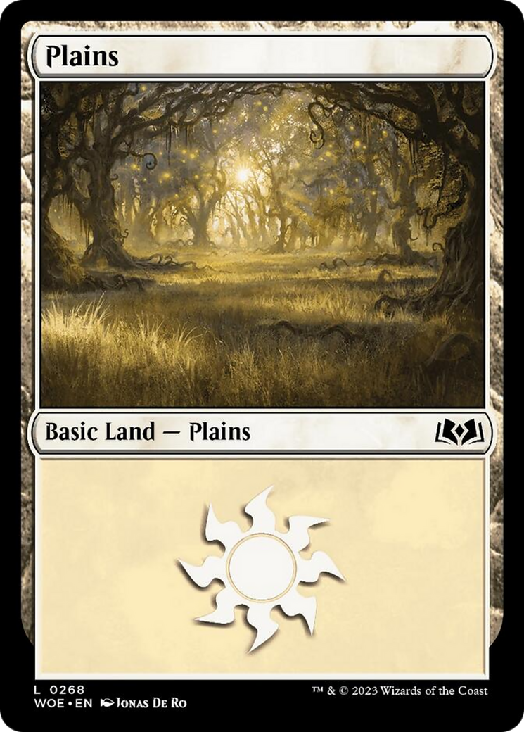 Plains (0268) [Wilds of Eldraine] | Game Master's Emporium (The New GME)