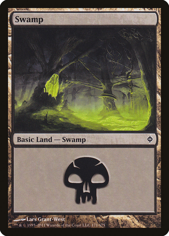 Swamp (171) [New Phyrexia] | Game Master's Emporium (The New GME)