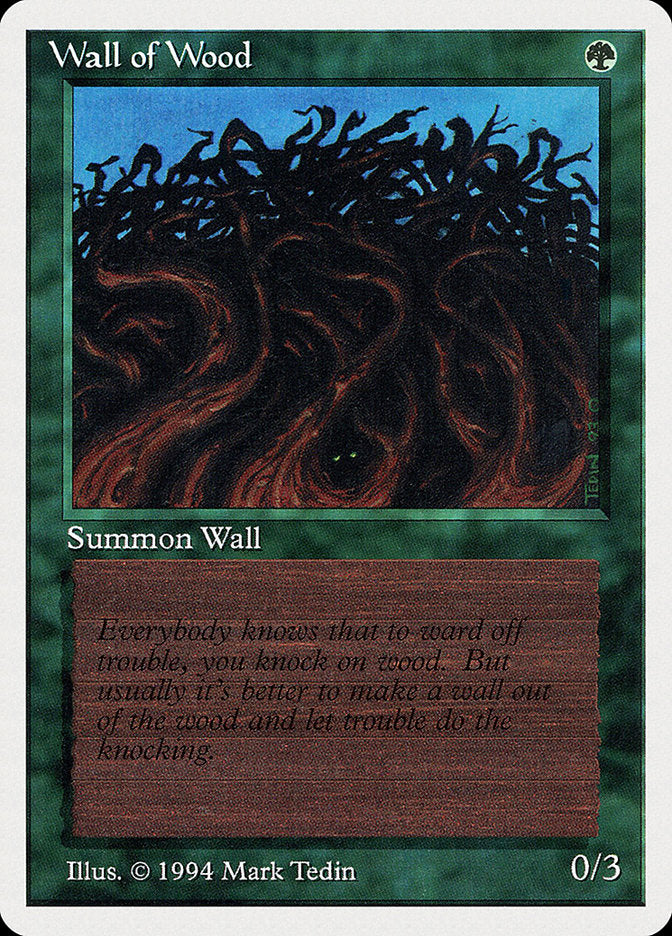 Wall of Wood [Summer Magic / Edgar] | Game Master's Emporium (The New GME)