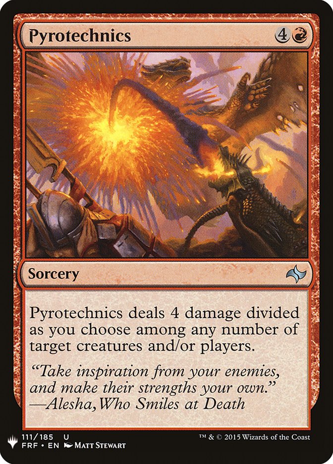 Pyrotechnics [Mystery Booster] | Game Master's Emporium (The New GME)