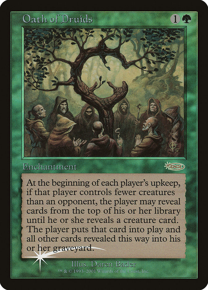 Oath of Druids [Judge Gift Cards 2001] | Game Master's Emporium (The New GME)