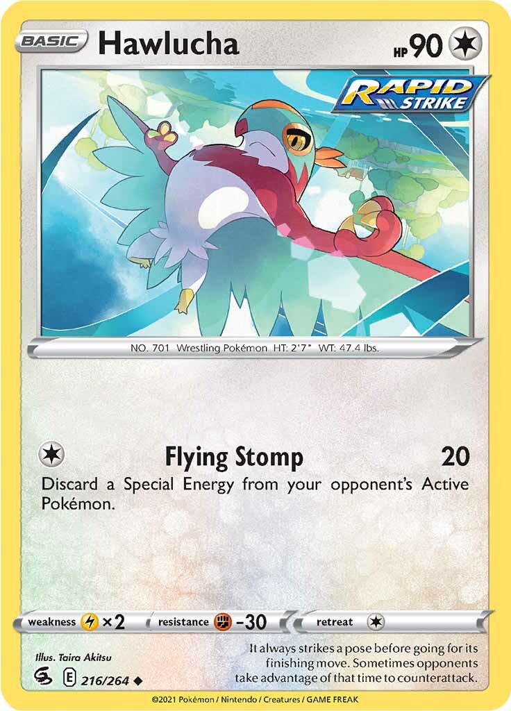 Hawlucha (216/264) [Sword & Shield: Fusion Strike] | Game Master's Emporium (The New GME)