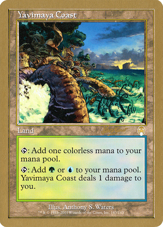 Yavimaya Coast (Sim Han How) [World Championship Decks 2002] | Game Master's Emporium (The New GME)