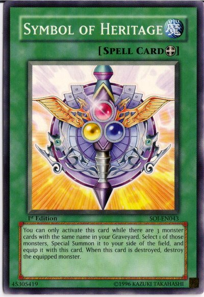 Symbol of Heritage [SOI-EN043] Common | Game Master's Emporium (The New GME)