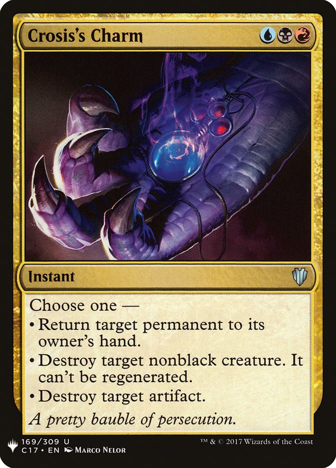 Crosis's Charm [Mystery Booster] | Game Master's Emporium (The New GME)