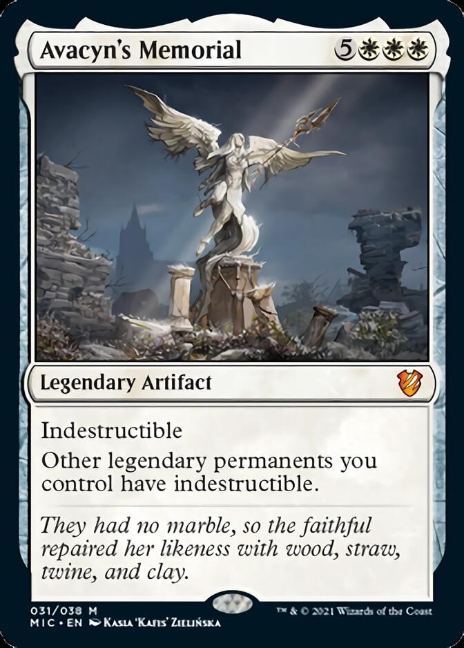 Avacyn's Memorial [Innistrad: Midnight Hunt Commander] | Game Master's Emporium (The New GME)