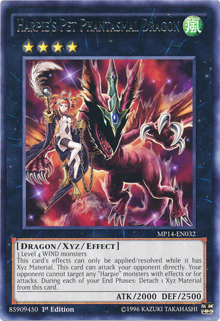 Harpie's Pet Phantasmal Dragon [MP14-EN032] Rare | Game Master's Emporium (The New GME)