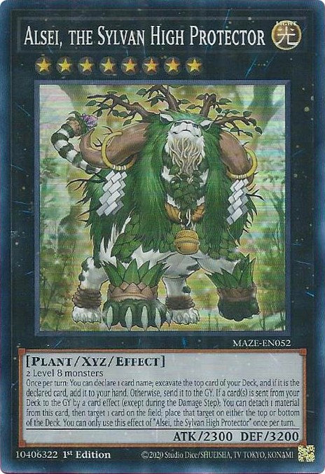 Alsei, the Sylvan High Protector [MAZE-EN052] Super Rare | Game Master's Emporium (The New GME)