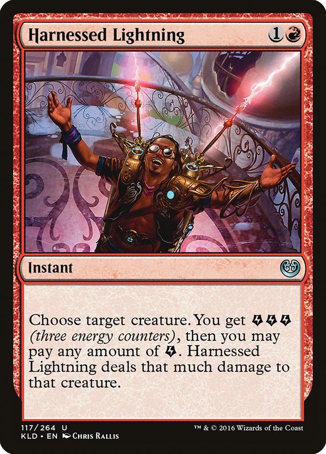 Harnessed Lightning [Kaladesh] | Game Master's Emporium (The New GME)