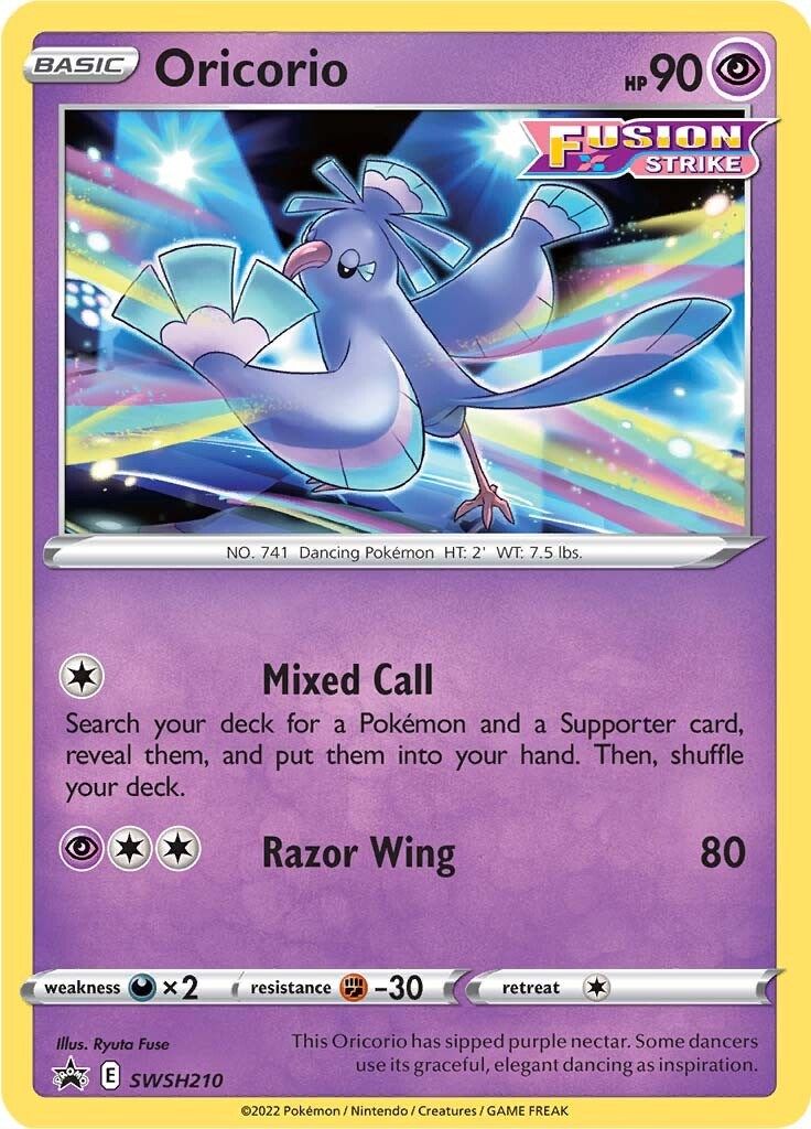 Oricorio (SWSH210) [Sword & Shield: Black Star Promos] | Game Master's Emporium (The New GME)
