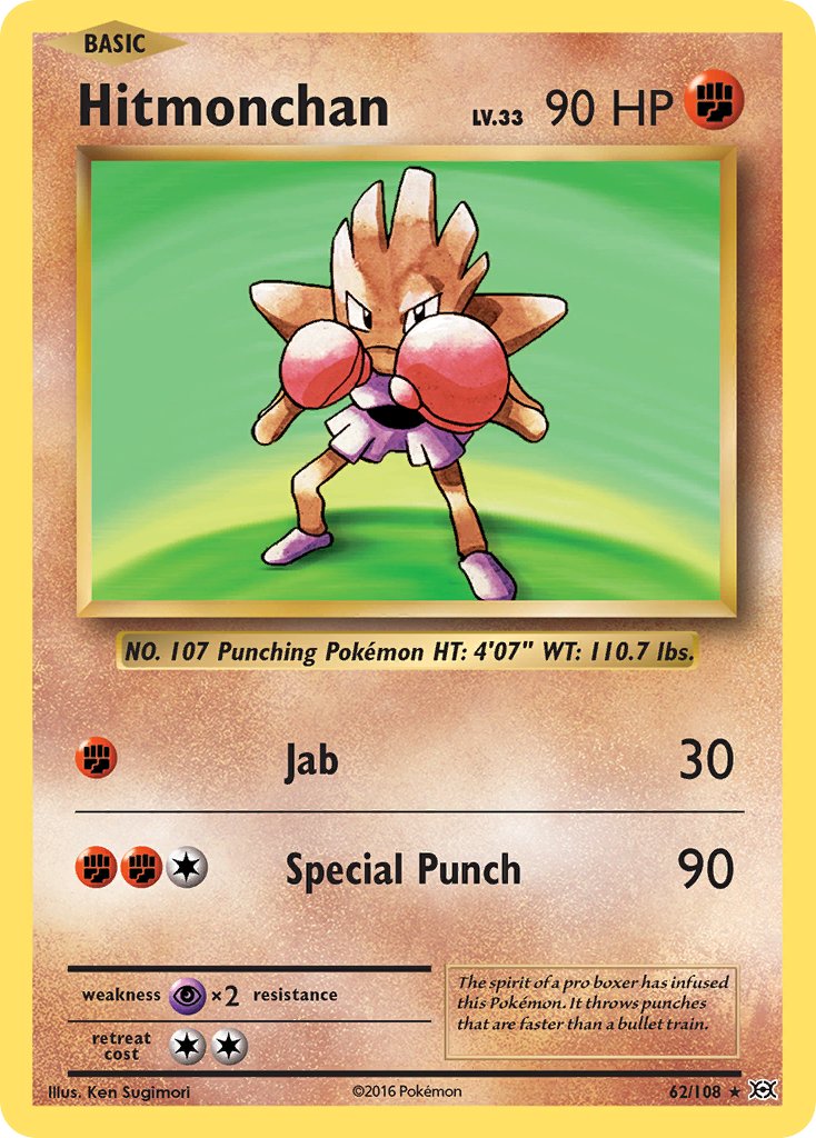 Hitmonchan (62/108) (Theme Deck Exclusive) [XY: Evolutions] | Game Master's Emporium (The New GME)