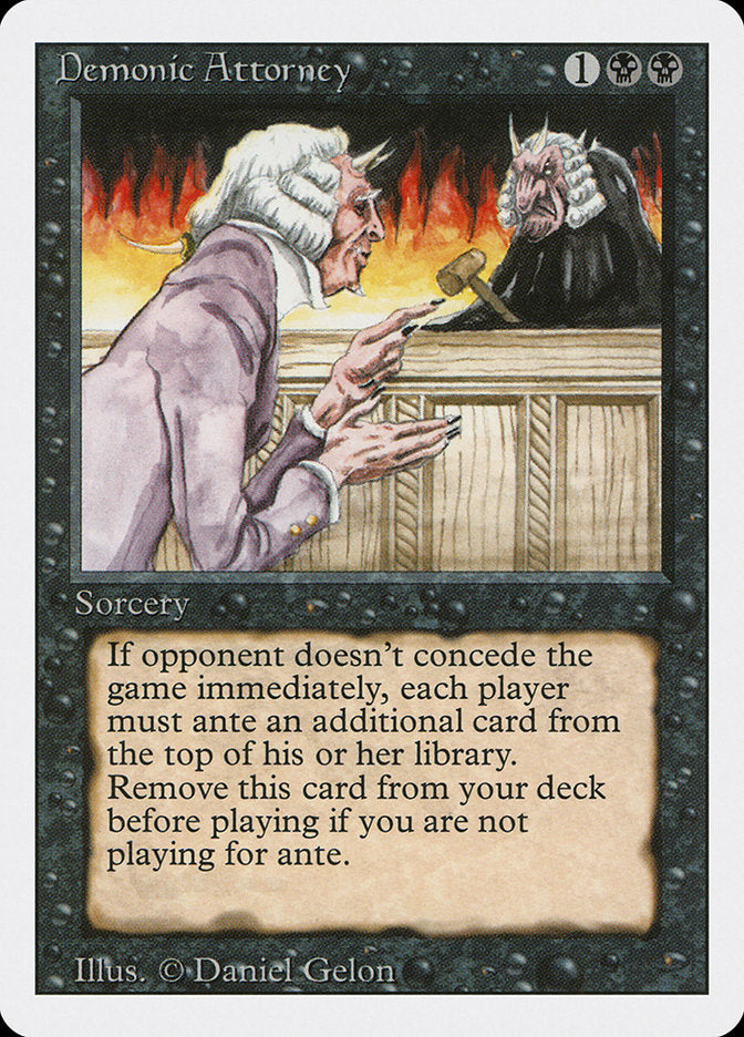 Demonic Attorney [Revised Edition] | Game Master's Emporium (The New GME)