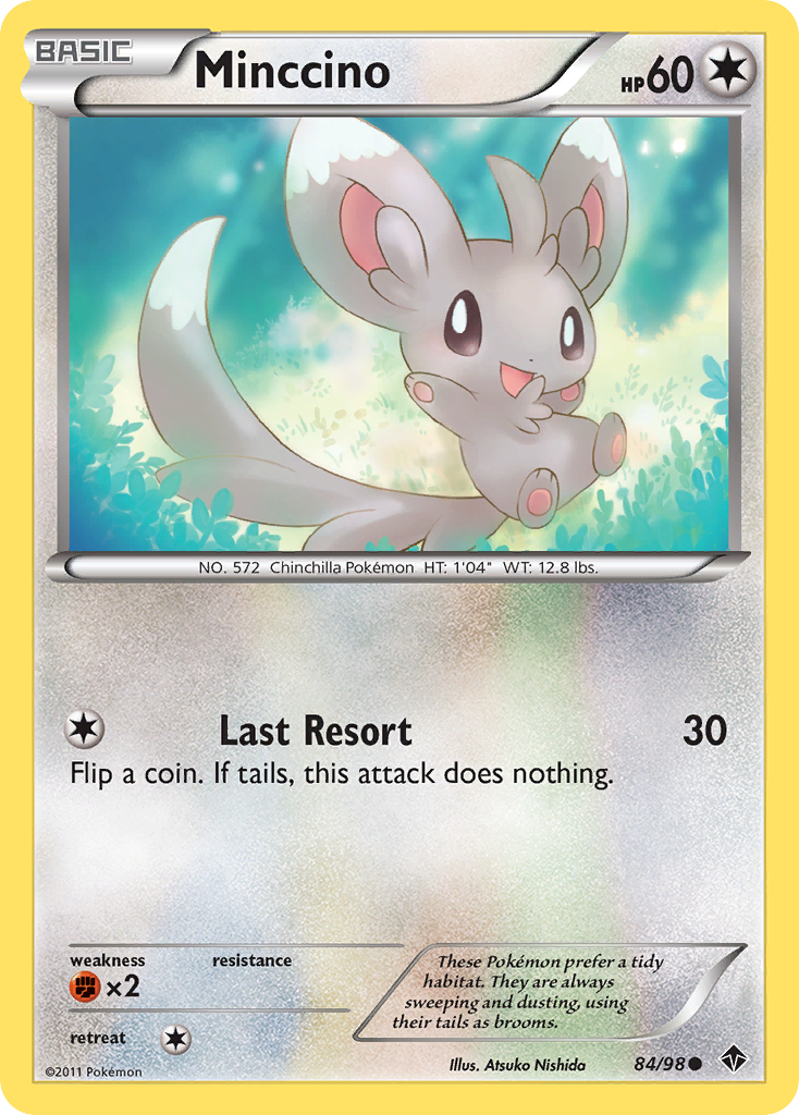 Minccino (84/98) [Black & White: Emerging Powers] | Game Master's Emporium (The New GME)