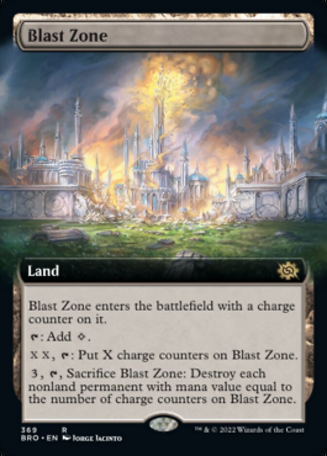 Blast Zone (Extended Art) [The Brothers' War] | Game Master's Emporium (The New GME)