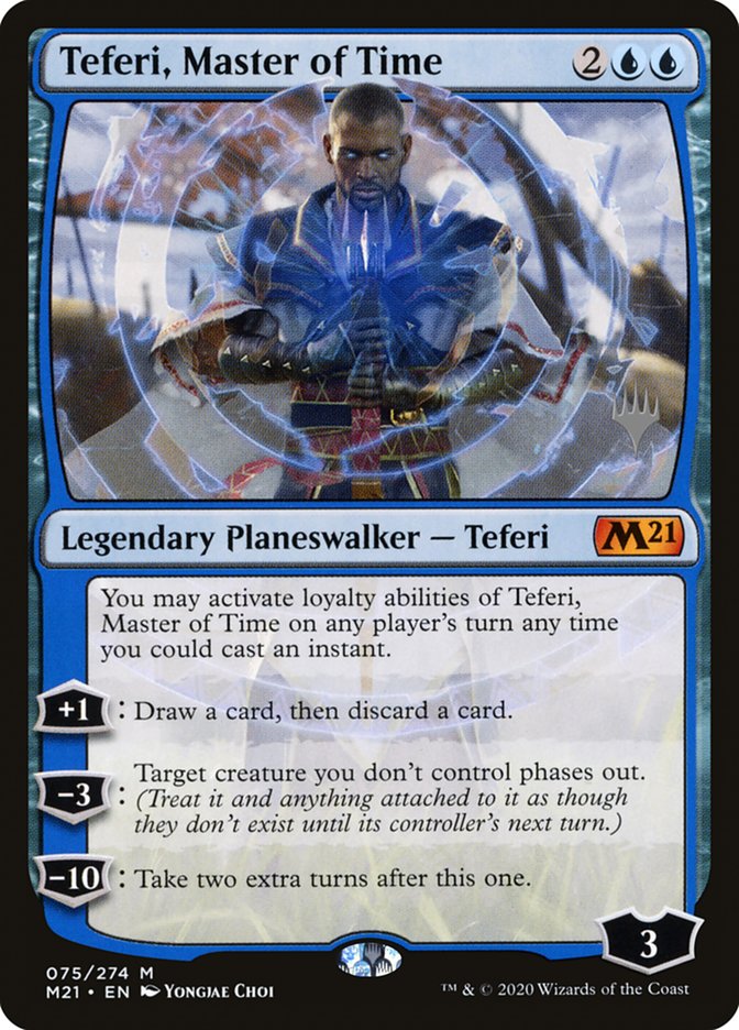 Teferi, Master of Time (Promo Pack) (75) [Core Set 2021 Promos] | Game Master's Emporium (The New GME)