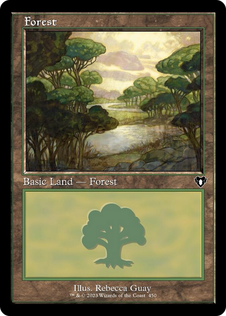 Forest (450) (Retro) [Commander Masters] | Game Master's Emporium (The New GME)