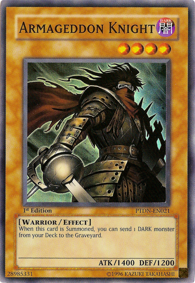 Armageddon Knight [PTDN-EN021] Super Rare | Game Master's Emporium (The New GME)