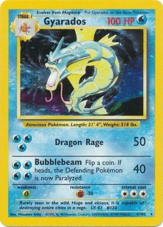 Gyarados (6/102) [Base Set Unlimited] | Game Master's Emporium (The New GME)