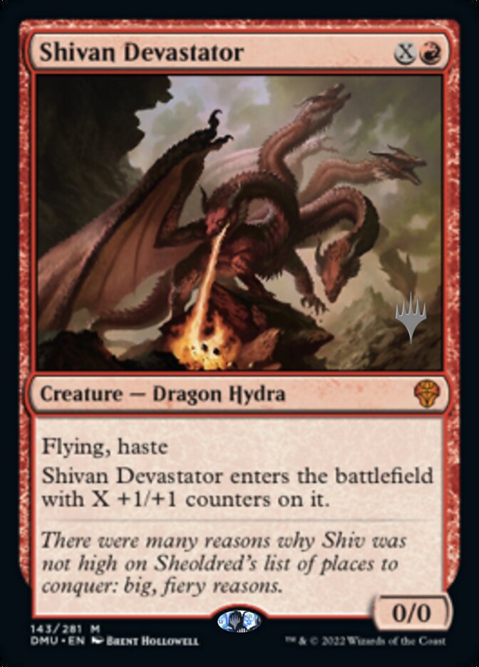 Shivan Devastator (Promo Pack) [Dominaria United Promos] | Game Master's Emporium (The New GME)