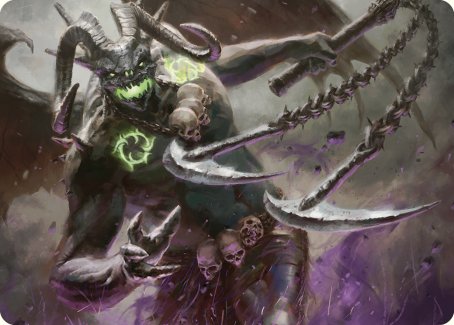 Archfiend of Despair Art Card [Commander Masters Art Series] | Game Master's Emporium (The New GME)