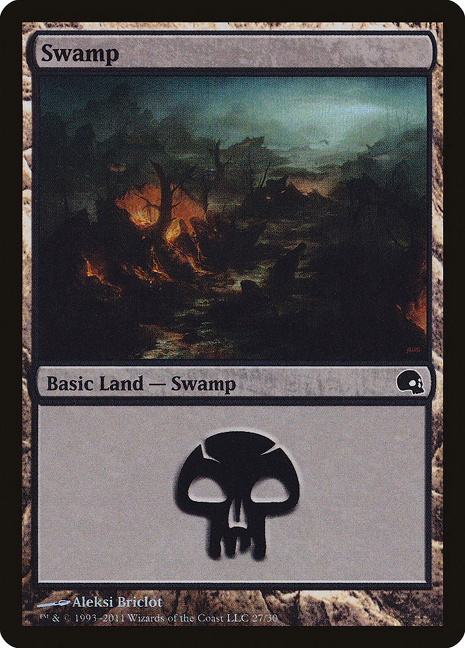 Swamp (27) [Premium Deck Series: Graveborn] | Game Master's Emporium (The New GME)