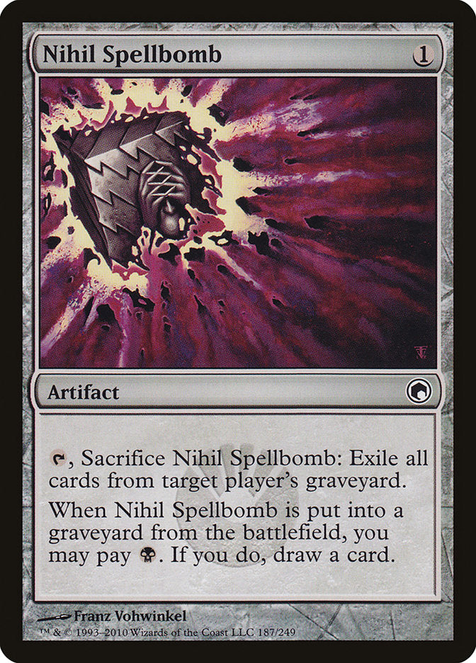 Nihil Spellbomb [Scars of Mirrodin] | Game Master's Emporium (The New GME)