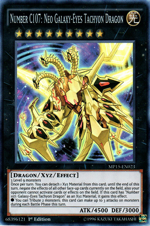 Number C107: Neo Galaxy-Eyes Tachyon Dragon [MP15-EN023] Super Rare | Game Master's Emporium (The New GME)