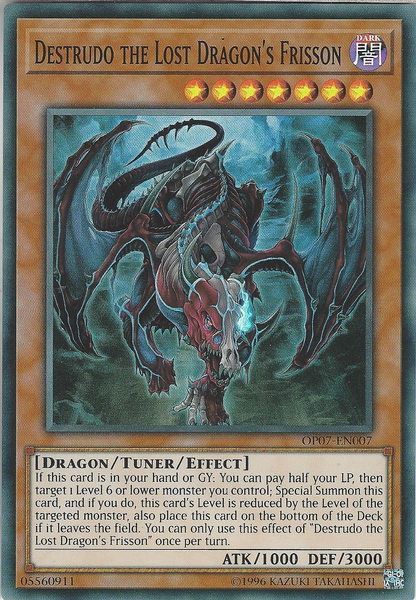 Destrudo the Lost Dragon's Frisson [OP07-EN007] Super Rare | Game Master's Emporium (The New GME)