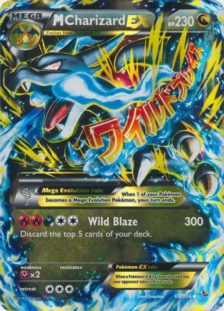 M Charizard EX (69/106) (Jumbo Card) [XY: Flashfire] | Game Master's Emporium (The New GME)