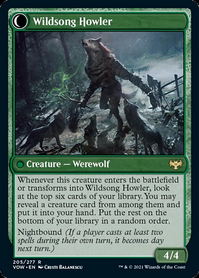 Howlpack Piper // Wildsong Howler [Innistrad: Crimson Vow] | Game Master's Emporium (The New GME)