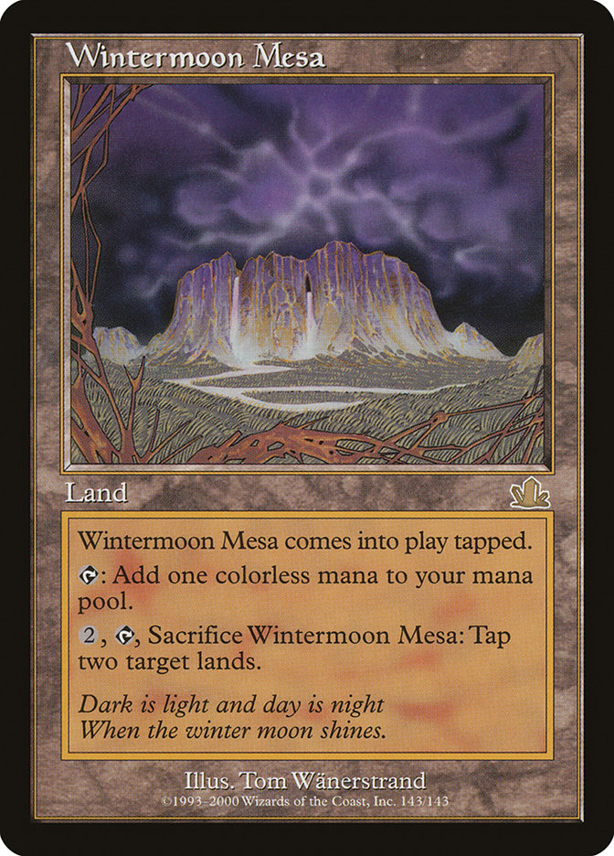 Wintermoon Mesa [Prophecy] | Game Master's Emporium (The New GME)